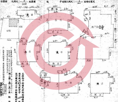 格局圖