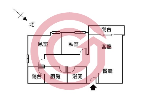 格局圖