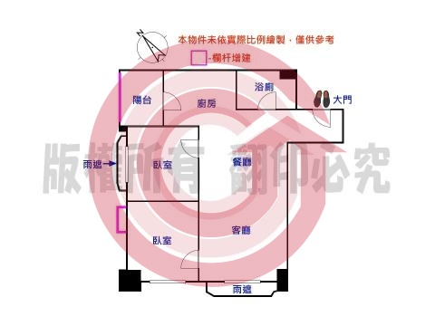 格局圖