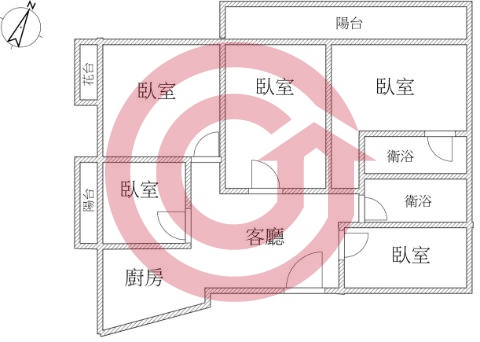 格局圖