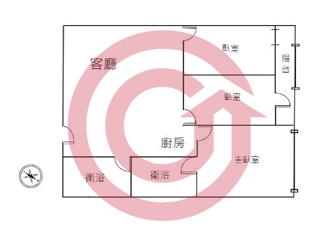 格局圖