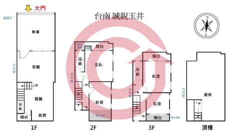 格局圖