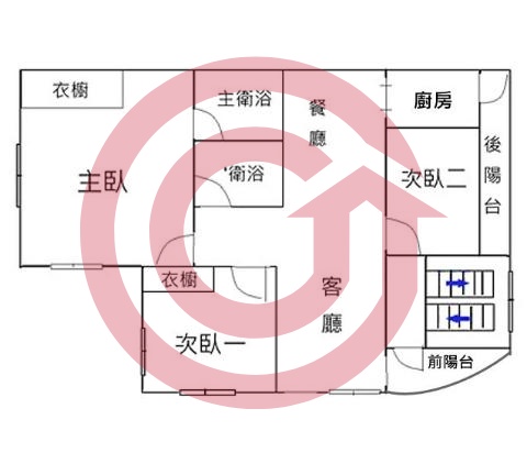 格局圖