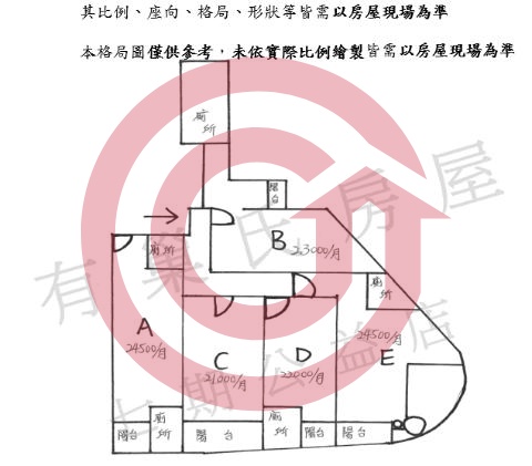 格局圖