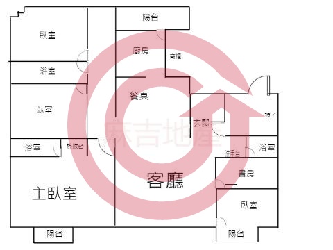 格局圖