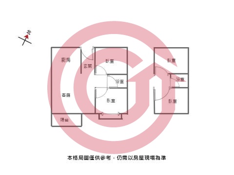 格局圖