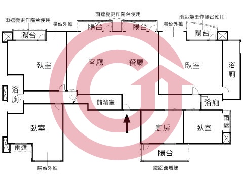 格局圖