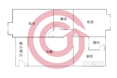 格局圖