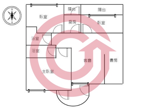 格局圖