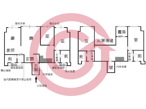 格局圖