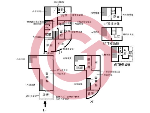 格局圖