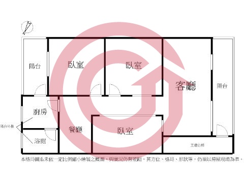 格局圖