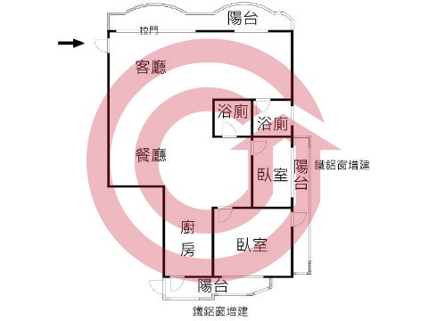 格局圖