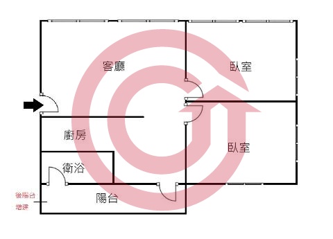 格局圖