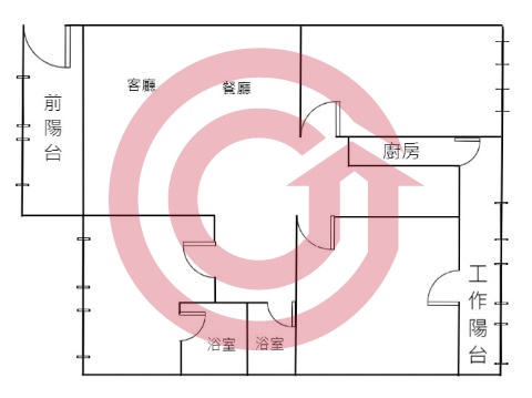 格局圖