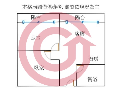 格局圖