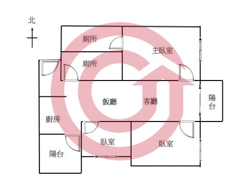 格局圖