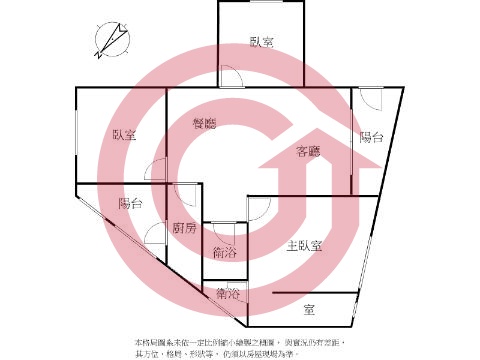 格局圖