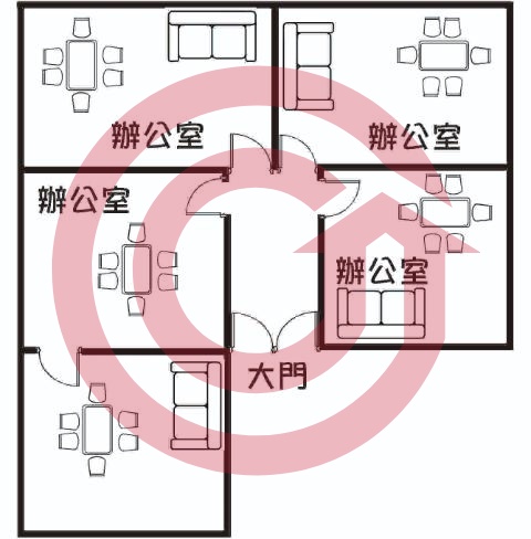 格局圖