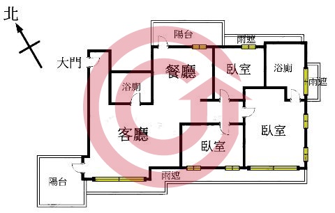 格局圖