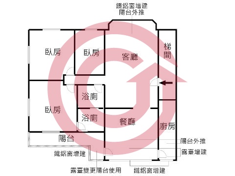 格局圖