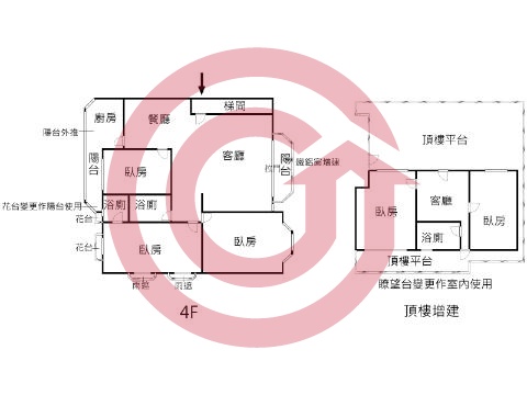 格局圖