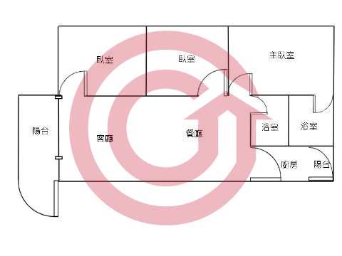 格局圖