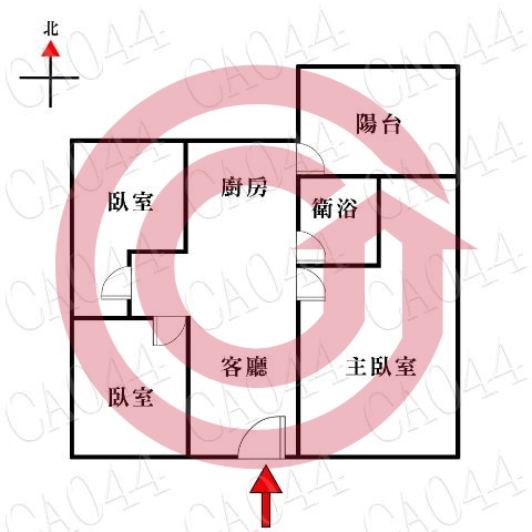 格局圖