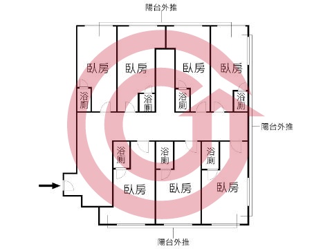 格局圖