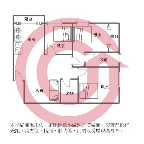 格局圖