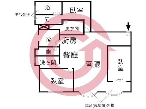 格局圖