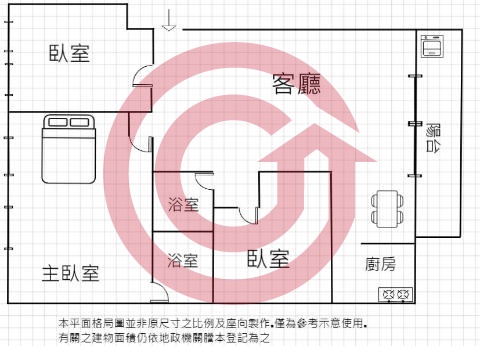 格局圖