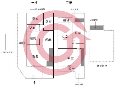 格局圖