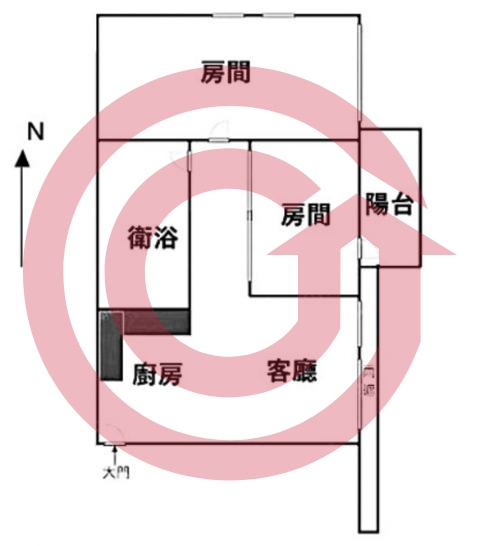 格局圖