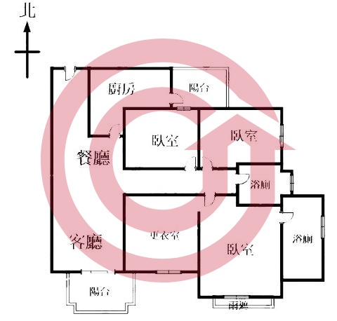 格局圖