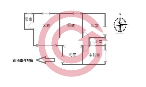 格局圖