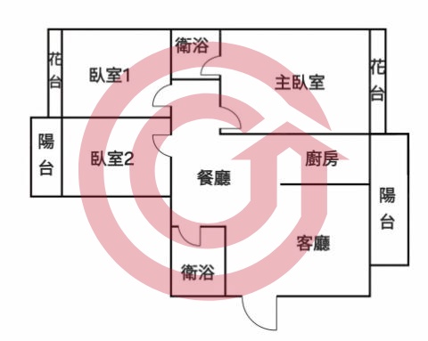 格局圖