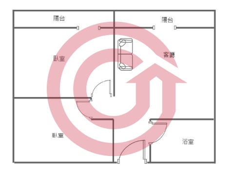 格局圖