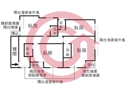 格局圖