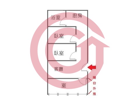 格局圖