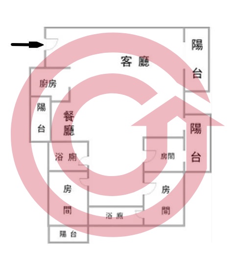 格局圖