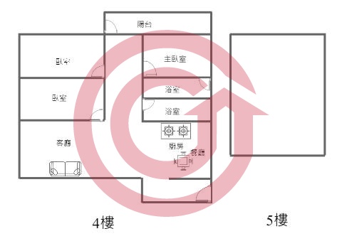 格局圖