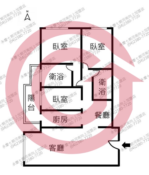 格局圖