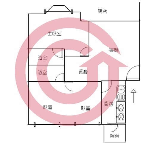 格局圖