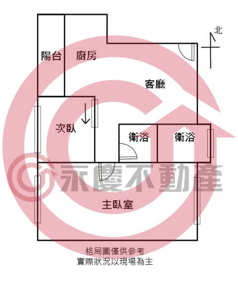 格局圖