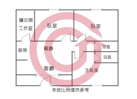 格局圖