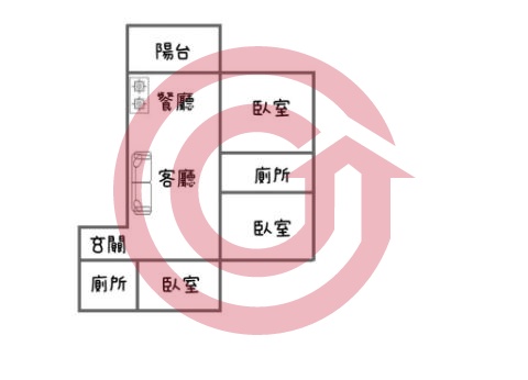 格局圖