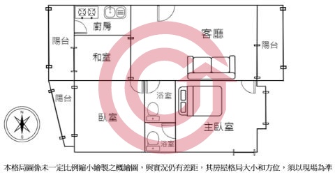 格局圖