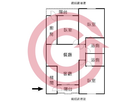 格局圖