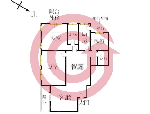 格局圖